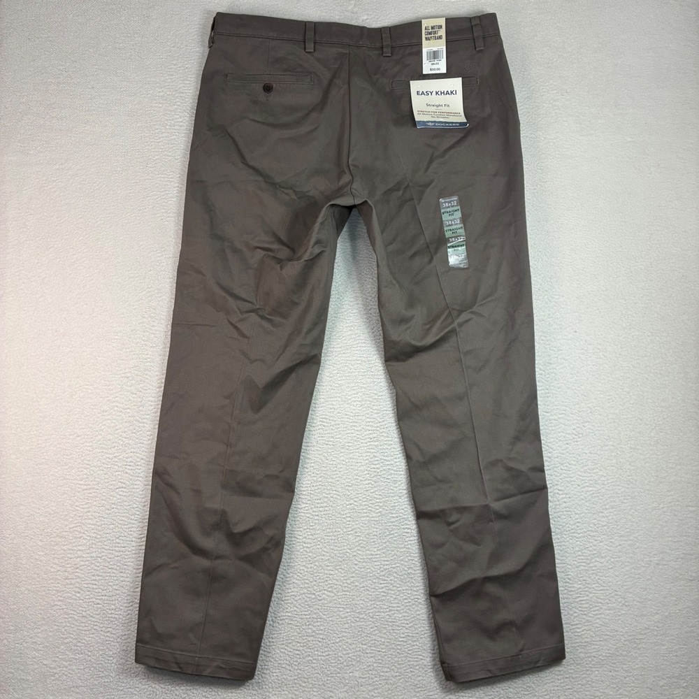 Dockers Easy Khaki Chino Pant Men 38x32 Brown Classic Stretch Cotton Comfort NWT